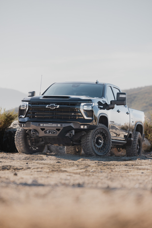 Chevrolet Silverado 2500 Front Bumper - DV8 Offroad - Spec Series - Black - `24-`26